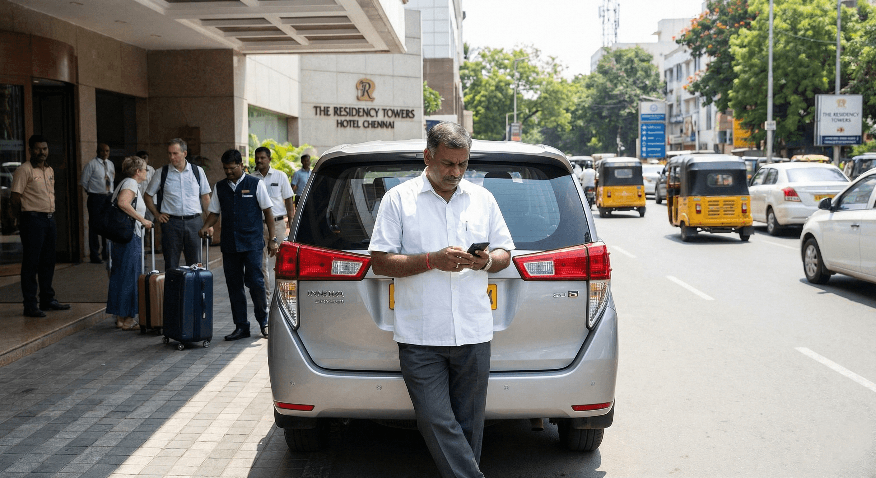 Corporate chauffeur-driven car service in Chennai