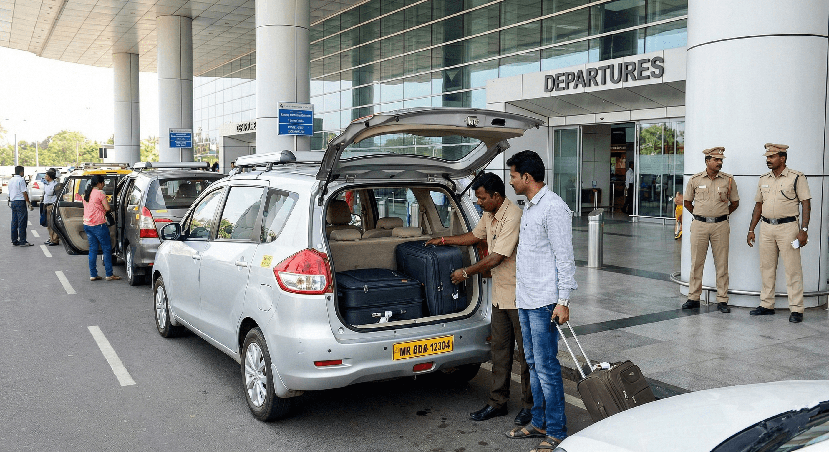 Premium chauffeur-driven airport transfer service in Chennai