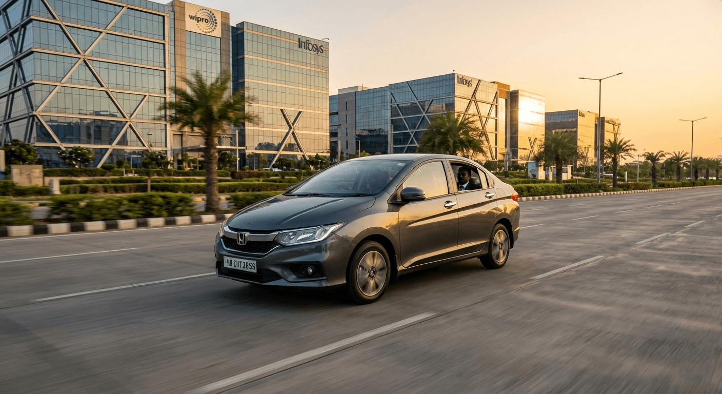 Corporate chauffeur-driven car service in Pune