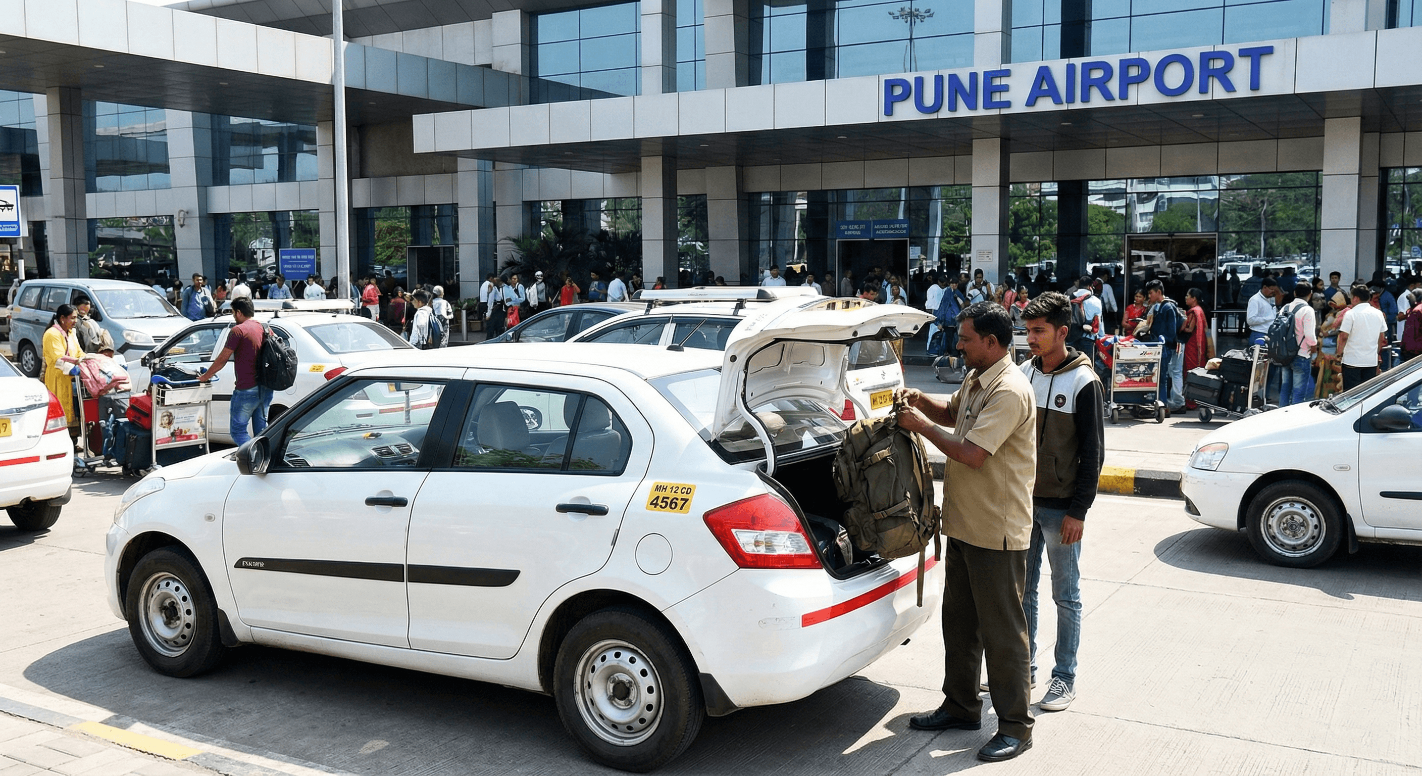 Luxury chauffeur-driven airport transfer service in Pune