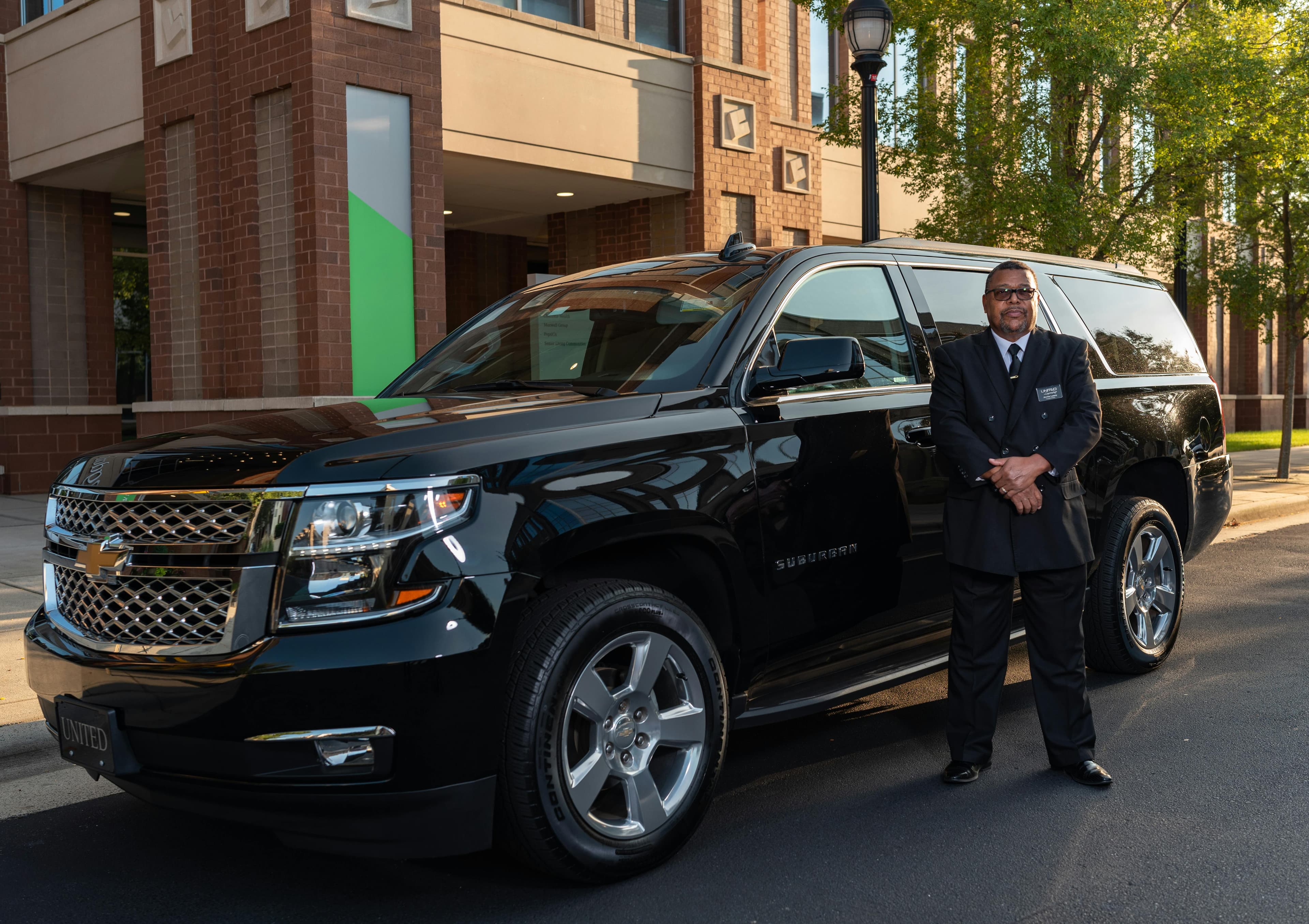 Premium corporate chauffeur service background 1