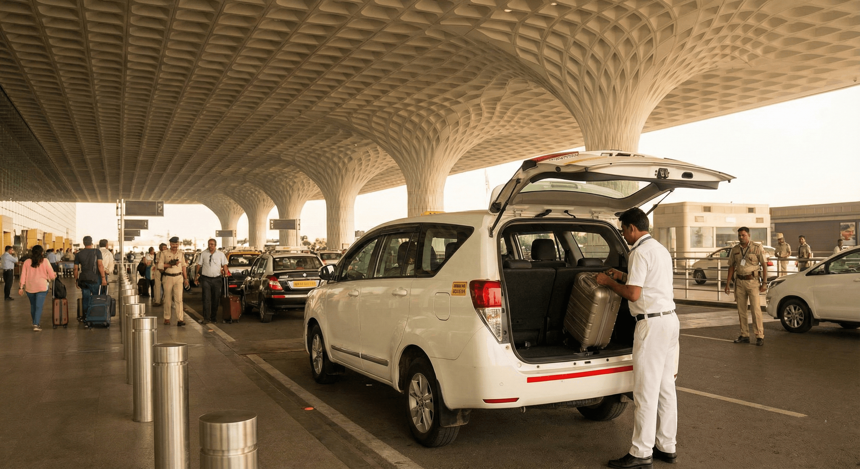 Luxury chauffeur-driven airport transfer service in Mumbai