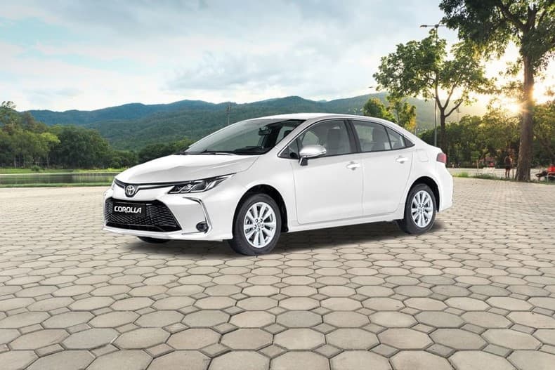 Toyota Corolla chauffeur-driven vehicle